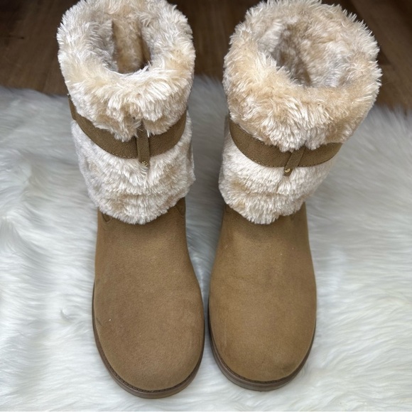 GBG Los Angeles Tan Boots Size 10 - Picture 7 of 12